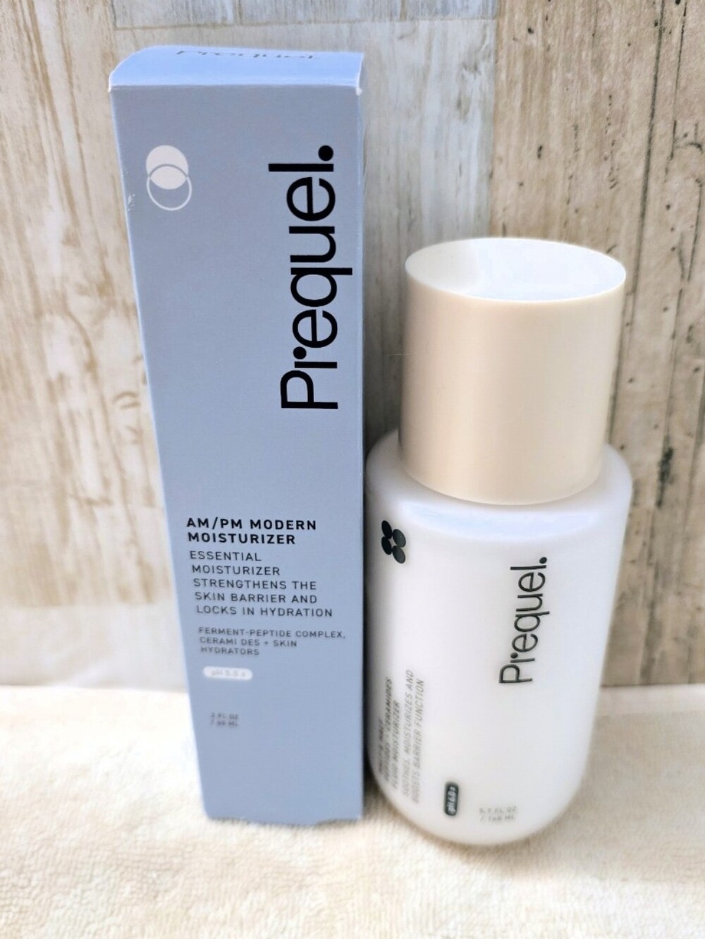 Prequel. AM/PM Modern Moisturizer Half & Half Peptides Ceramides New Sealed Lot